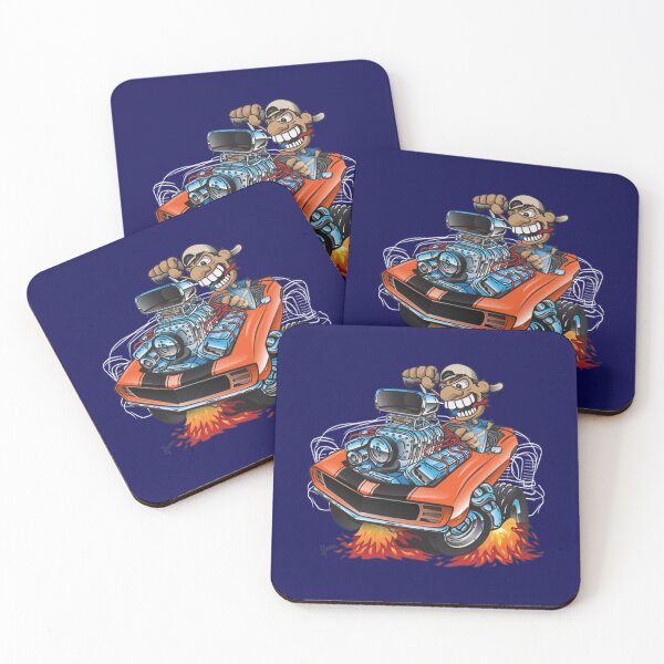 Item preview, Muscle Car Classic '69 Muscle Car Cartoon designed and sold by JamesFenton.