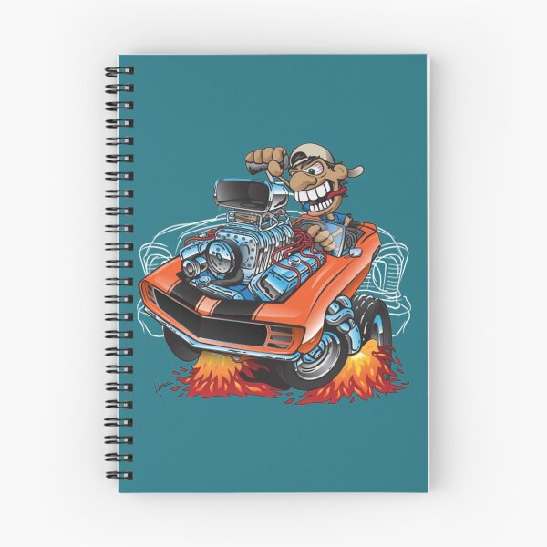 Item preview, Muscle Car Classic '69 Muscle Car Cartoon designed and sold by JamesFenton.
