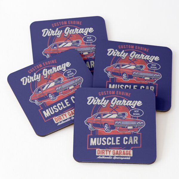 Item preview, Muscle Car Dirty garage muscle car designed and sold by JamesFenton.