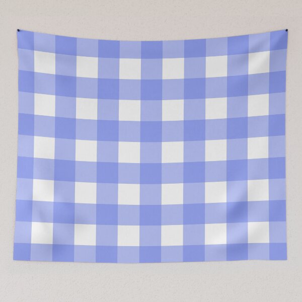 Item preview, Blue Gingham Pattern designed and sold by wtwgrace.