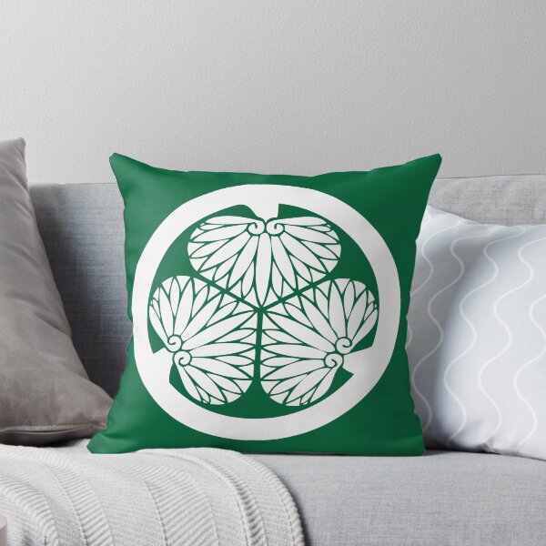 Item preview, Tokugawa Kamon/Mon White/Dark gGreen designed and sold by JollyImp.