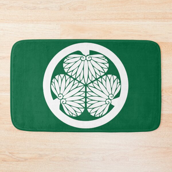 Item preview, Tokugawa Kamon/Mon White/Dark gGreen designed and sold by JollyImp.