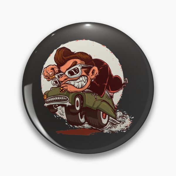 Item preview, Old Car Angry man ride old car designed and sold by JamesFenton.