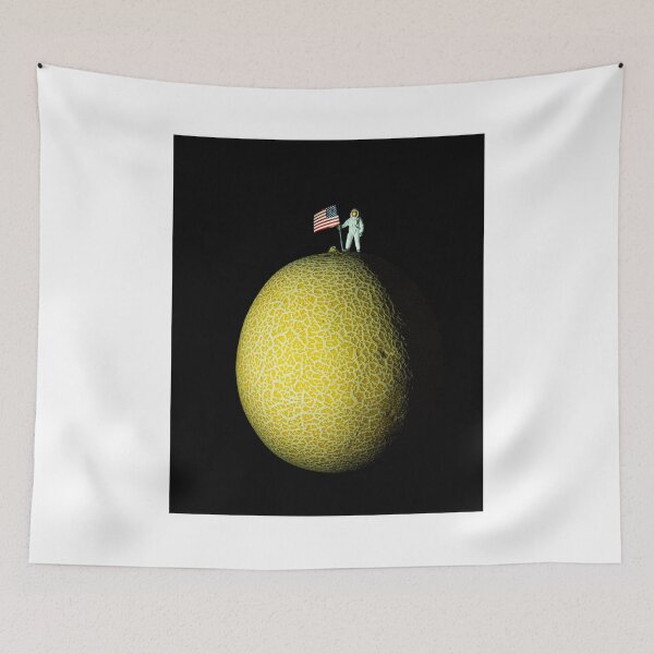 Item preview, First Man on the Melon designed and sold by Nigel R Bell Photography.