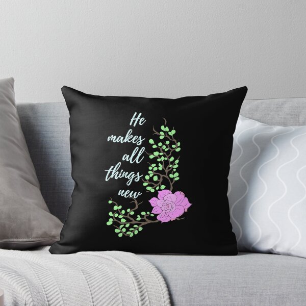Item preview, Christian quote GOD He makes all things new designed and sold by pureheartvision.