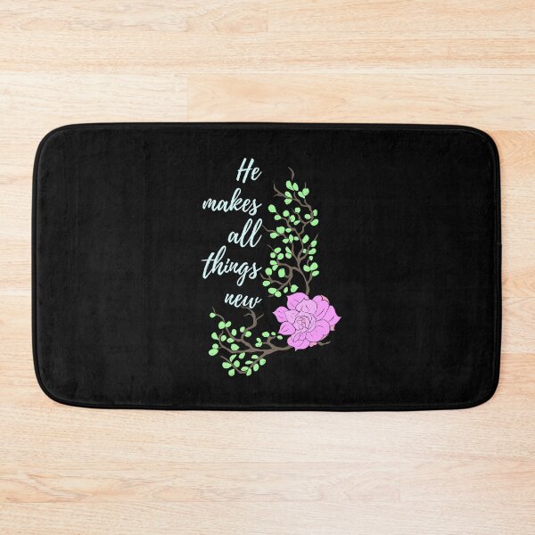 Item preview, Christian quote GOD He makes all things new designed and sold by pureheartvision.