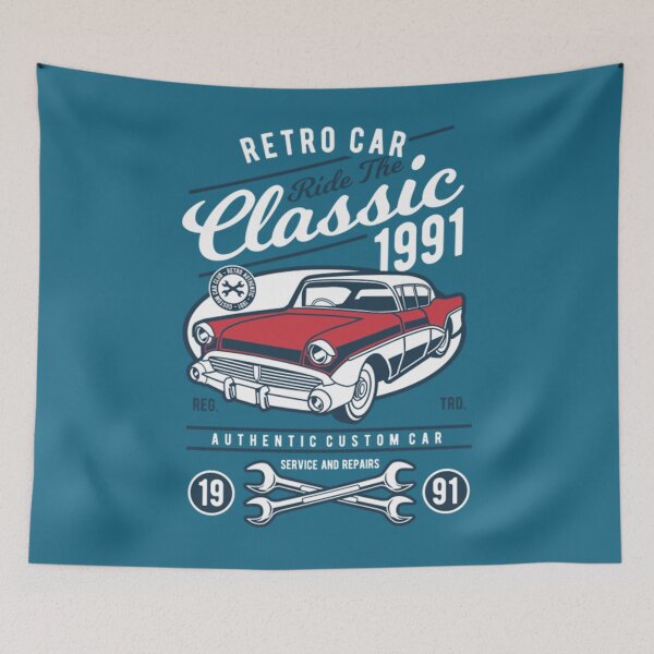 Item preview, Retro Car Retro Car Auto Ride the Classic designed and sold by JamesFenton.