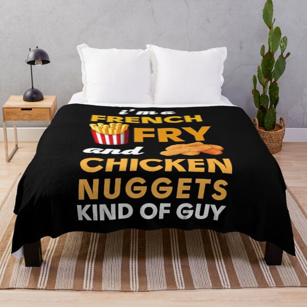 Item preview, I am a French fry and Chicken Nuggets kind of Guy Funny Food lover gift designed and sold by xtocky.