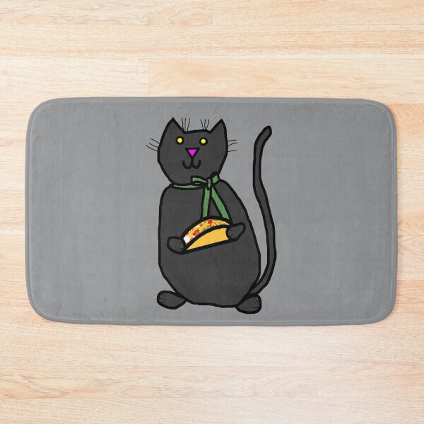 Item preview, Cat Holding Taco Food designed and sold by ellenhenry.