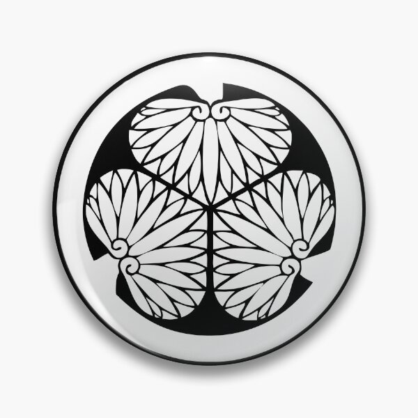 Item preview, Tokugawa Kamon/Mon White/Black designed and sold by JollyImp.