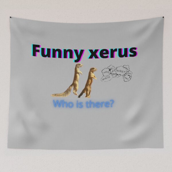 Item preview, Funny xerus! designed and sold by Viktor Kabbach.