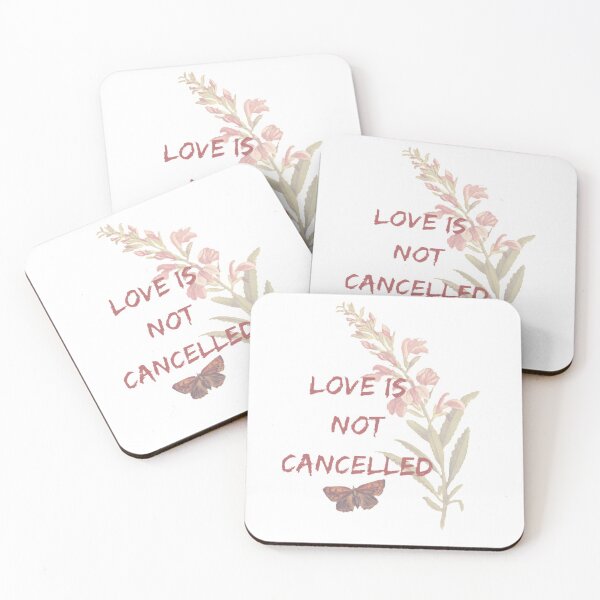 Item preview, Love is not cancelled quote designed and sold by Simi2020.