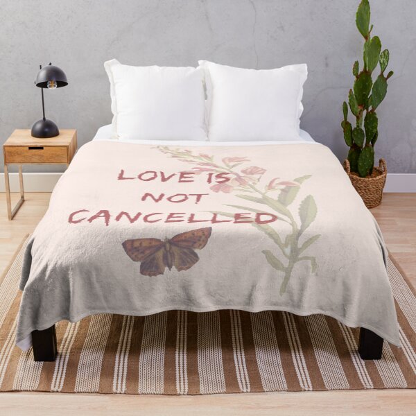 Item preview, Love is not cancelled quote designed and sold by Simi2020.