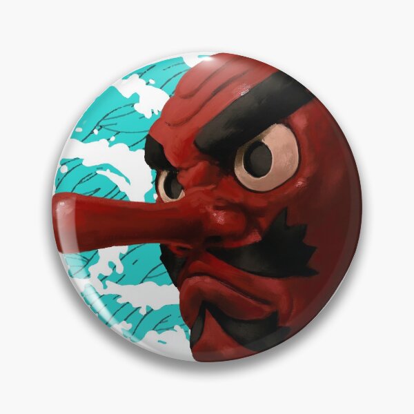 Item preview, Tengu mask designed and sold by Smiling Marauder.