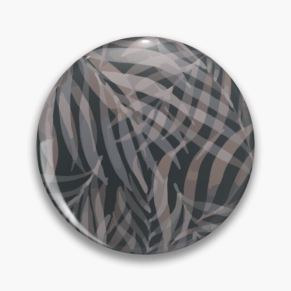 Item preview, Digital palm leaves pattern in black and pink designed and sold by White-Peony.