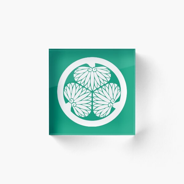 Item preview, Tokugawa Kamon / Mon Blanco / Verde claro designed and sold by JollyImp.