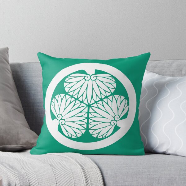 Item preview, Tokugawa Kamon/Mon White/Light Green designed and sold by JollyImp.
