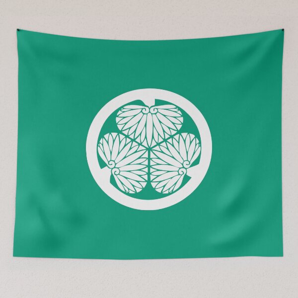 Item preview, Tokugawa Kamon/Mon White/Light Green designed and sold by JollyImp.
