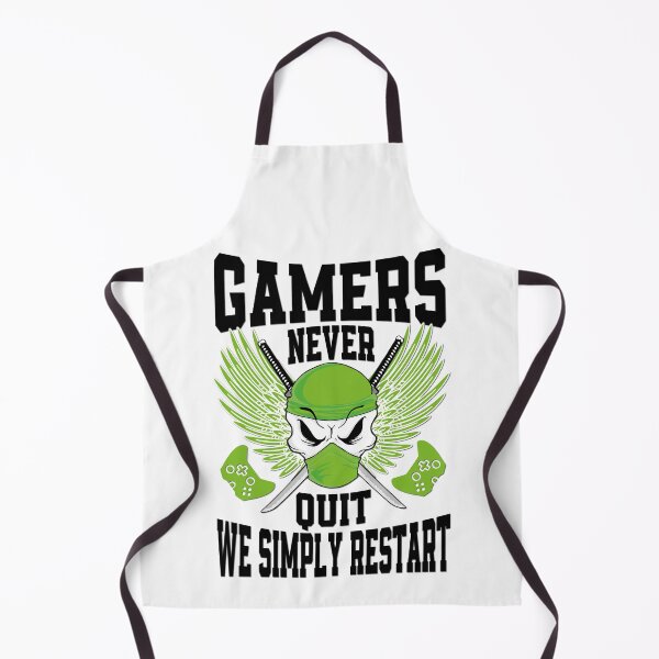 Item preview, Gamers Never Quit We Simply Restart designed and sold by YAHIA-14.
