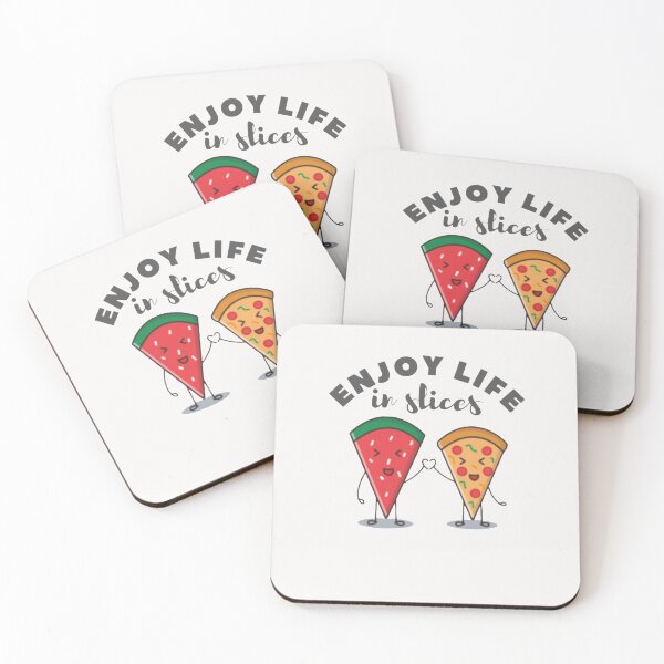 Item preview, Enjoy Life In Slices designed and sold by PaperDreamPod.