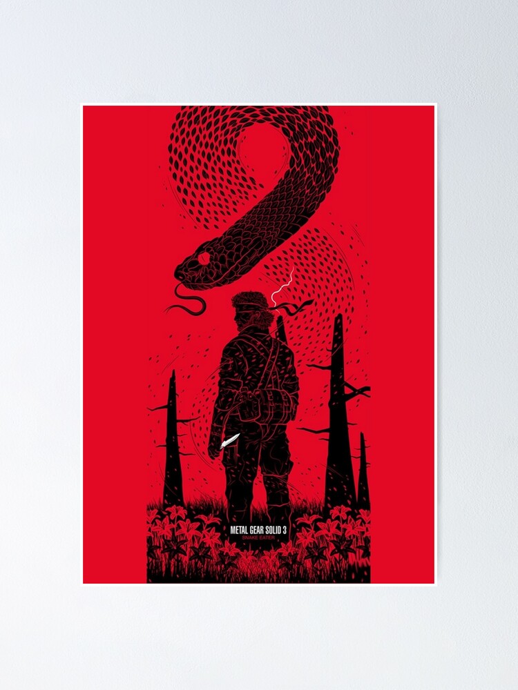 Metal Gear 2: Solid Snake Variant Poster