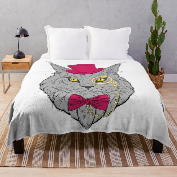 Item preview, Cat with hat, gift idea for women and men, face mask designed and sold by Whiskylover.