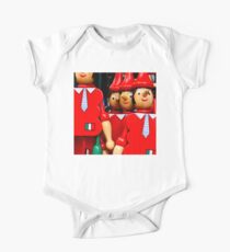 TIES, HATS AND WOODEN NOSES One Piece - Short Sleeve