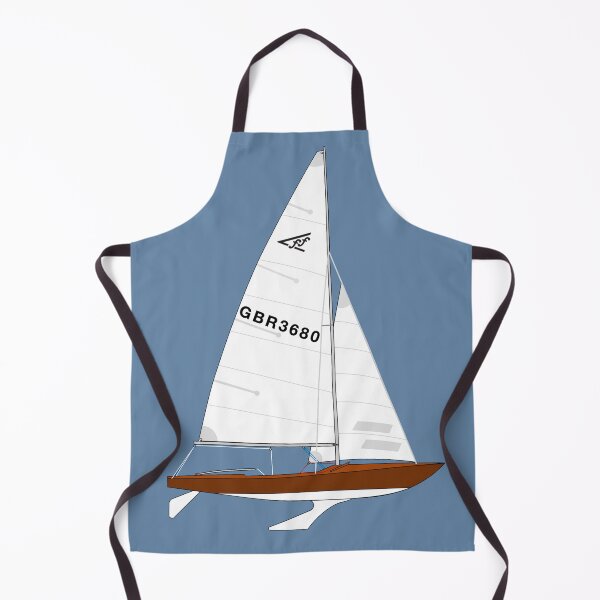 Item preview, Flying Fifteen 3680 Sailing Yacht designed and sold by RedBubbleBath.