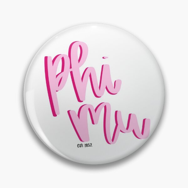Item preview, Phi Mu sticker designed and sold by sgoverstreet.