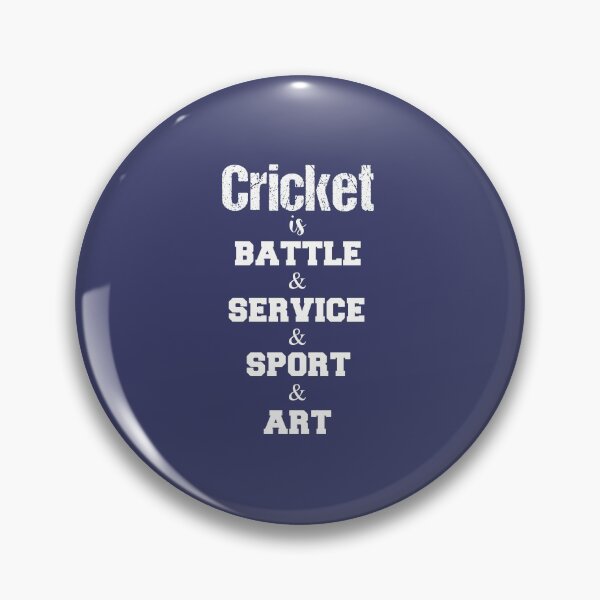Item preview, Cricket is battle and service and sport and art , Awesome gift for Cricket lovers!  designed and sold by abdelhak2005.