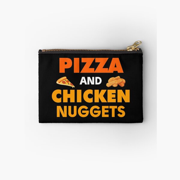 Item preview, Pizza and Chicken Nuggets Funny Fast food lover gift designed and sold by xtocky.
