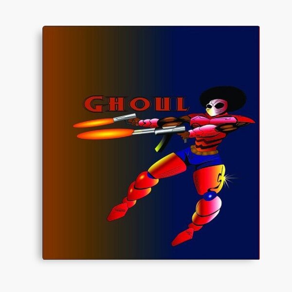 Ghoul of Ghost Squad Canvas Print