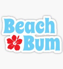 Pegatina Beach Bum