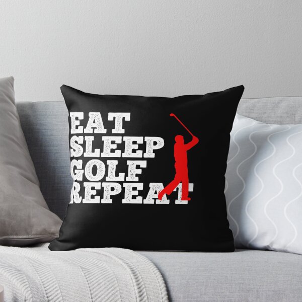Artikelvorschau, Eat Sleep Golf Repeat Idee Geschenk entworfen und verkauft von PDAG.