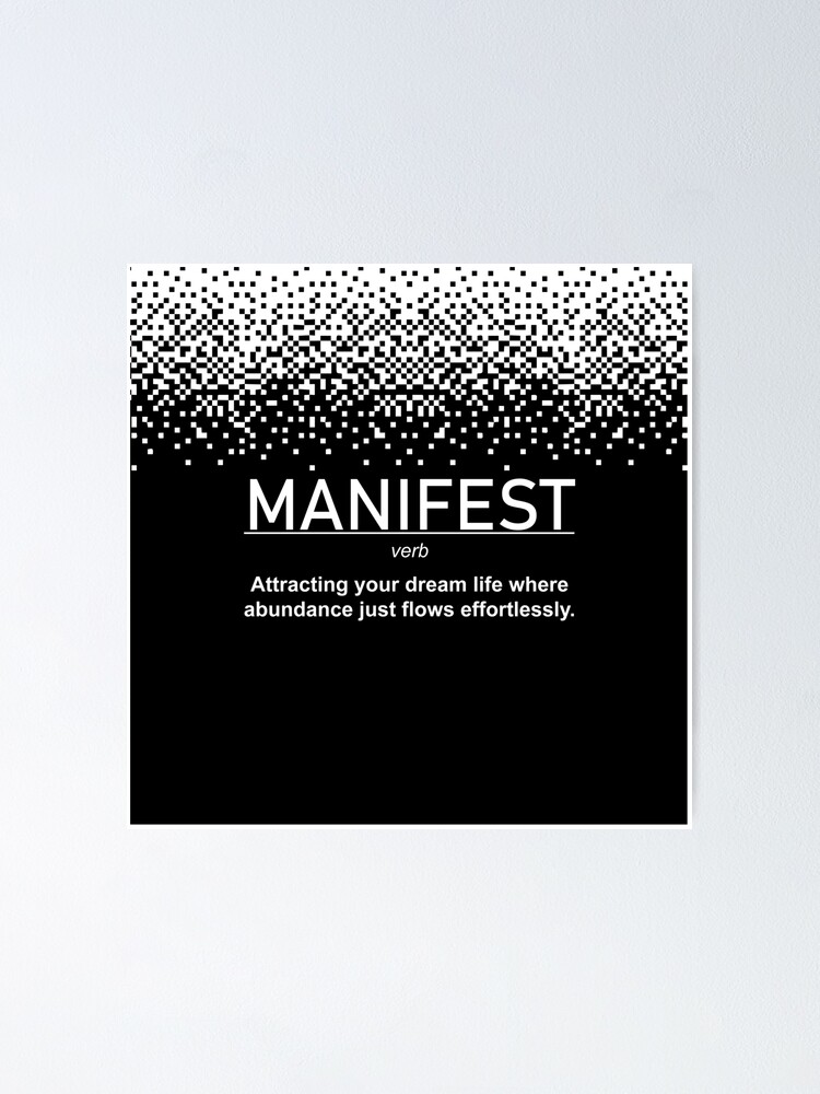 manifest-definition-poster-for-sale-by-katrikatura-redbubble