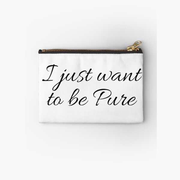 Item preview, I Just Want To Be Pure In Black designed and sold by Indra Agrawal.