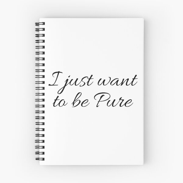 Item preview, I Just Want To Be Pure In Black designed and sold by Indra Agrawal.