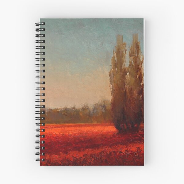 Item preview, Across The Tulip Field - Red Flowers Horizontal Landscape designed and sold by Karen Whitworth.