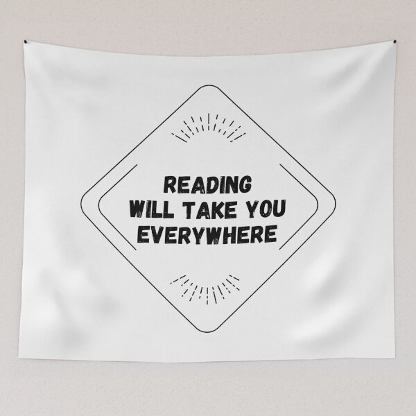 Item preview, Reading Will Take You Everywhere designed and sold by Nathalie Aynié.