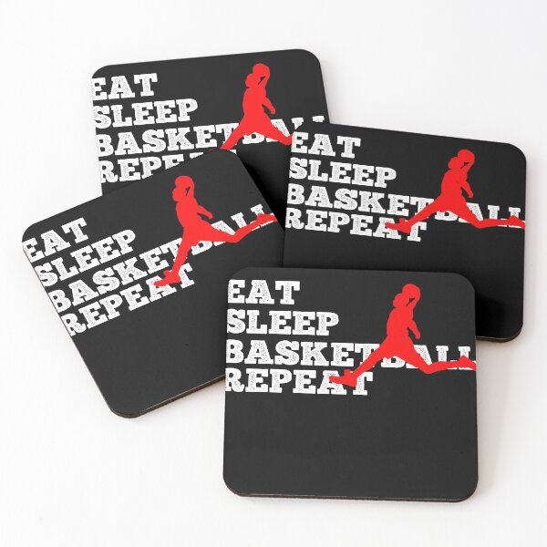 Artikelvorschau, Eat Sleep Basketball Repeat Idee Geschenk entworfen und verkauft von PDAG.