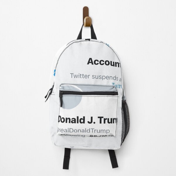 Item preview, Donald Trump Account Suspended Memorialized Forever  designed and sold by thehotspot.
