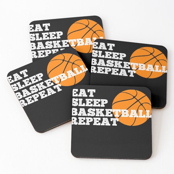 Item preview, Eat Sleep Basketball Repeat Idea Gift designed and sold by PDAG.