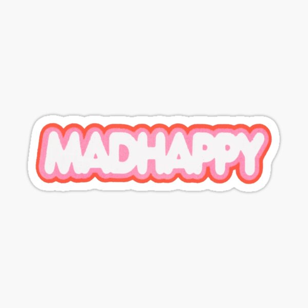 Madhappy pink bubble Sticker