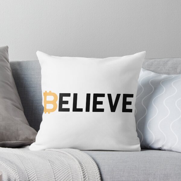 Item preview, Bitcoin Believe Cryptocurrency Buyer Gift designed and sold by Nathalie Aynié.