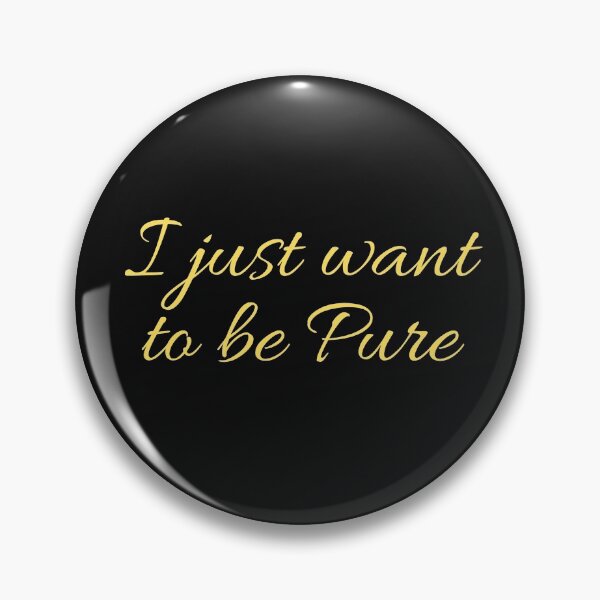 Item preview, I Just Want To Be Pure In Yellow designed and sold by Indra Agrawal.