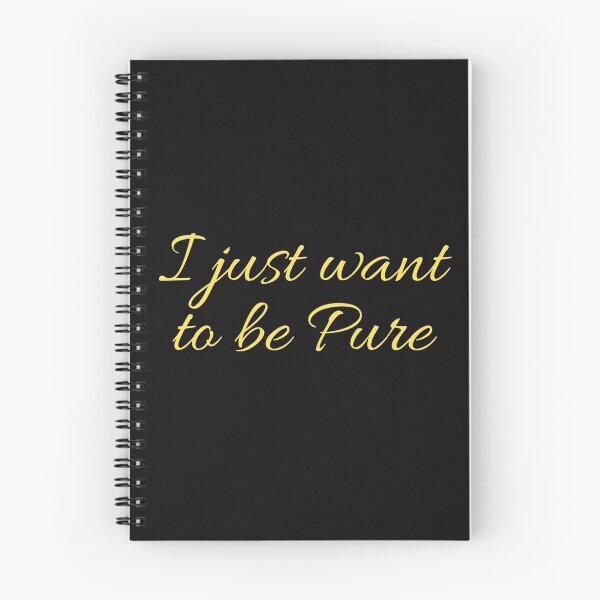 Item preview, I Just Want To Be Pure In Yellow designed and sold by Indra Agrawal.