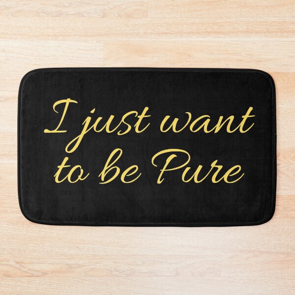 Item preview, I Just Want To Be Pure In Yellow designed and sold by Indra Agrawal.