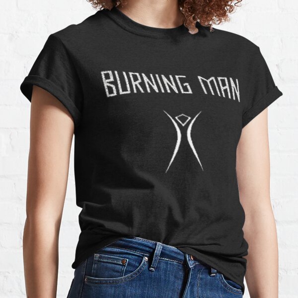 Burning Man Camiseta clásica