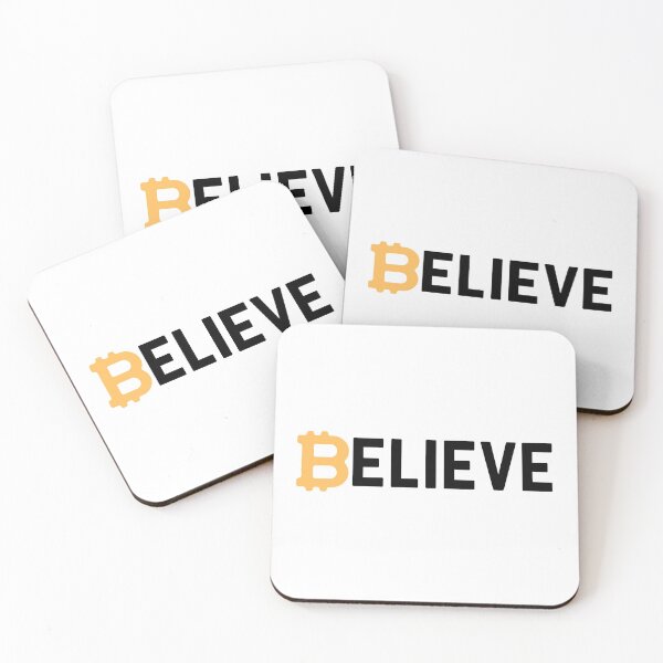 Item preview, Bitcoin Believe Cryptocurrency Buyer Gift designed and sold by Nathalie Aynié.