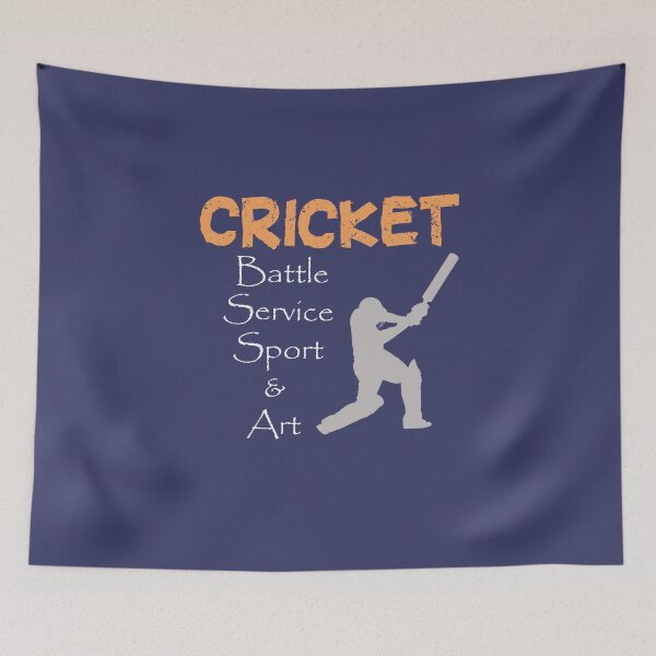Item preview, Cricket is battle and service and sport and art , Awesome gift for Cricket lovers!  designed and sold by abdelhak2005.